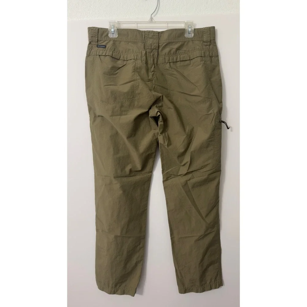 Columbia‎ Cargo Hiking Pants Mens 36x32 Olive Green Ripstop Utility Gorpcore